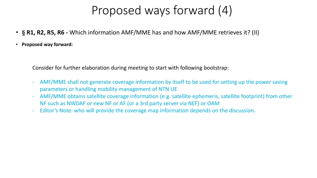 proposed ways forward 4