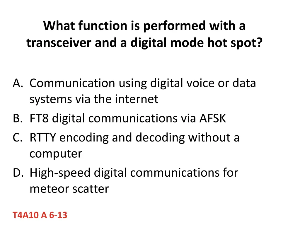 what function is performed with a transceiver
