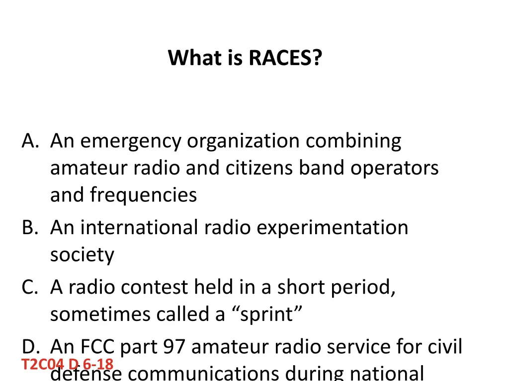 what is races