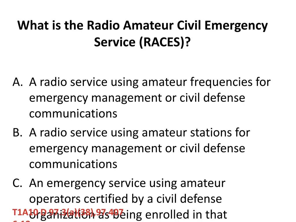 what is the radio amateur civil emergency service