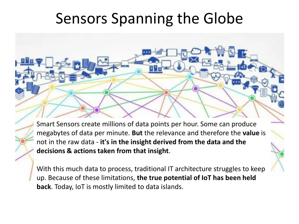 sensors spanning the globe