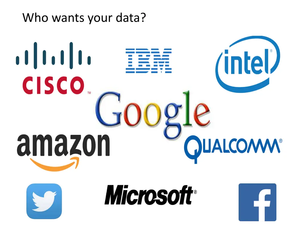 who wants your data