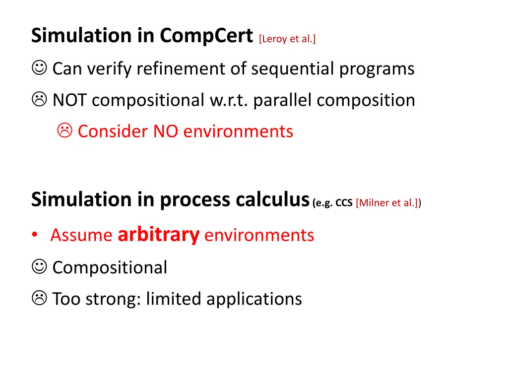 simulation in compcert leroy et al can verify 1