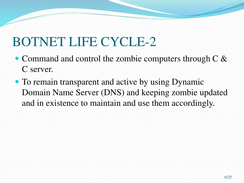botnet life cycle 2