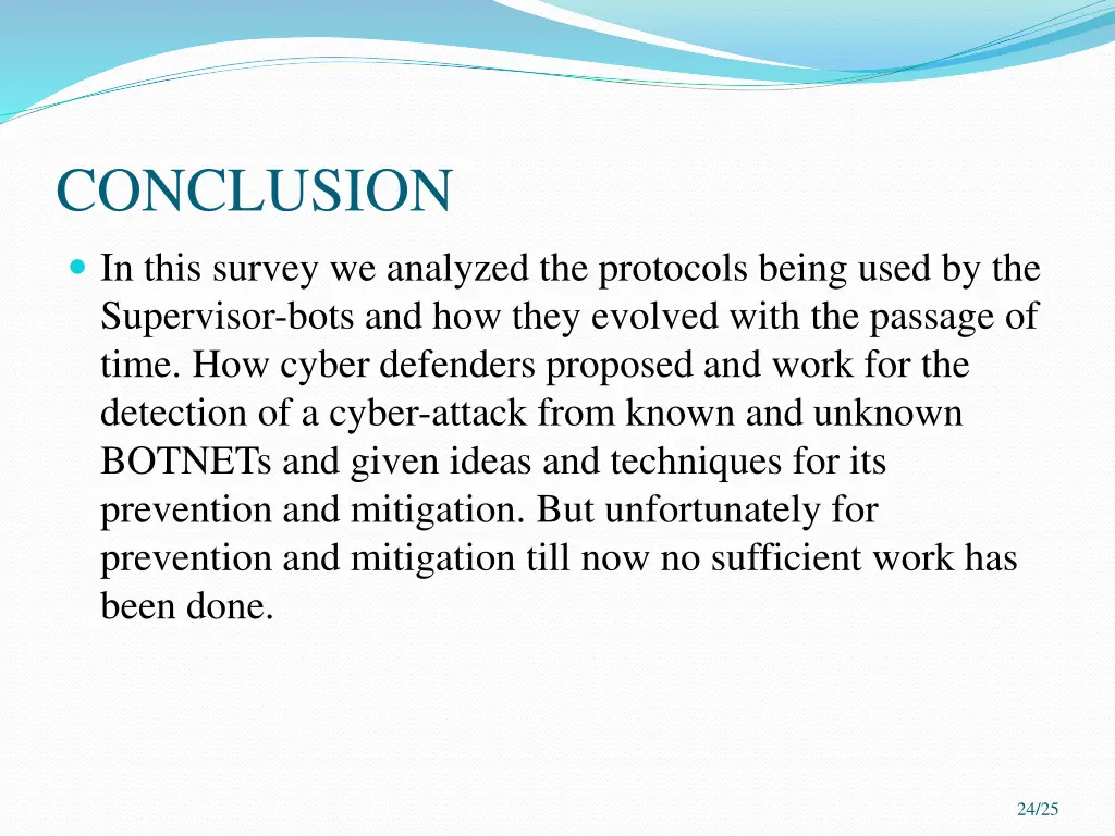 conclusion