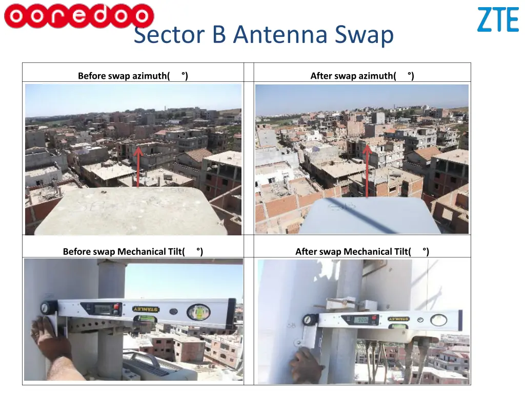 sector b antenna swap