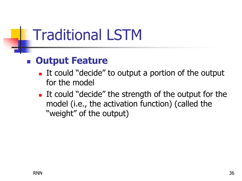 traditional lstm 3