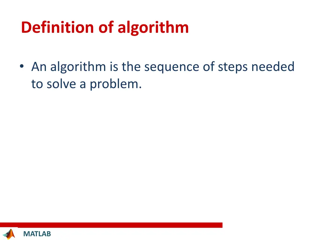 definition of algorithm