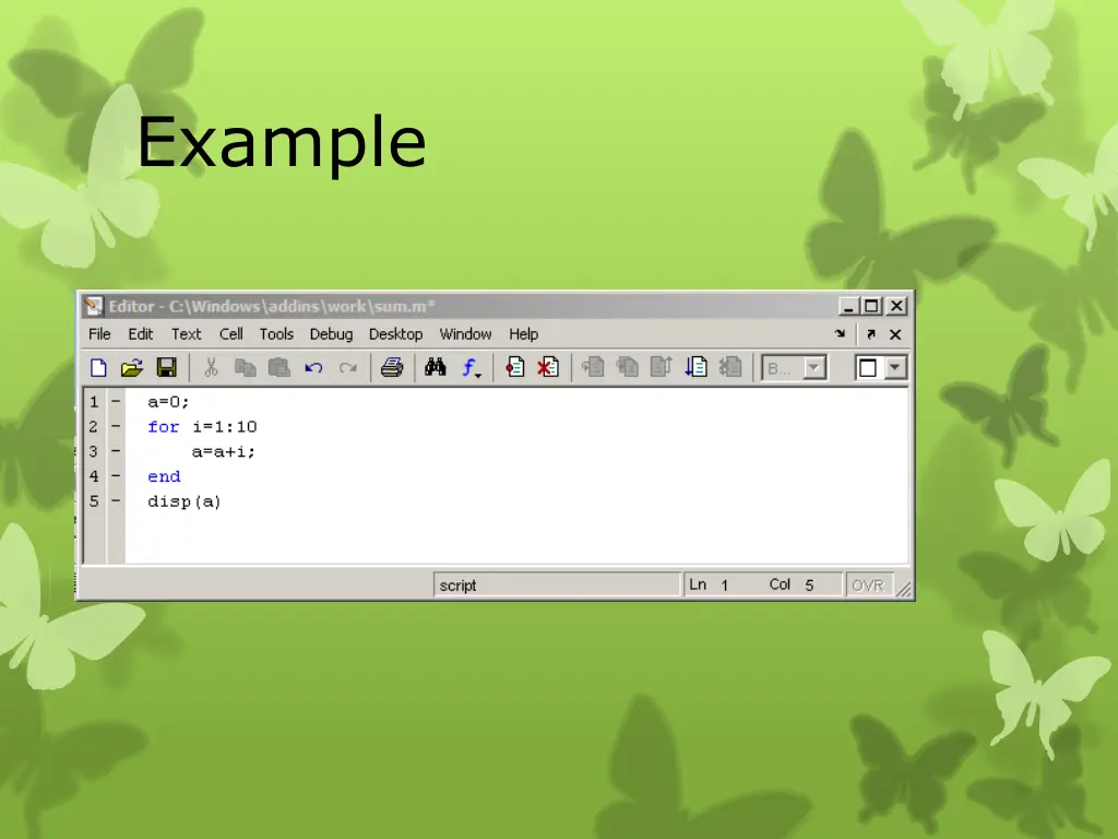 example 5