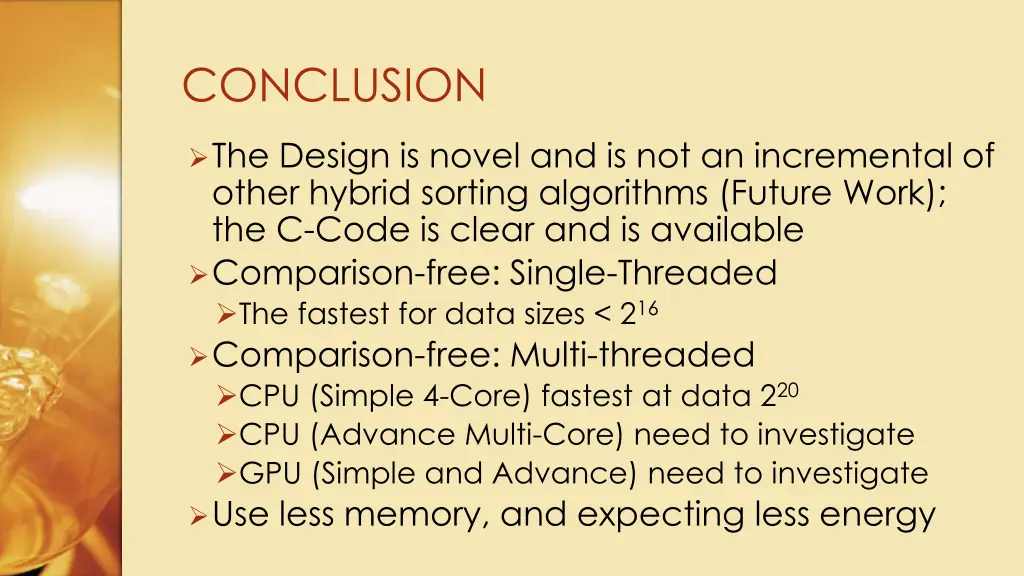 conclusion