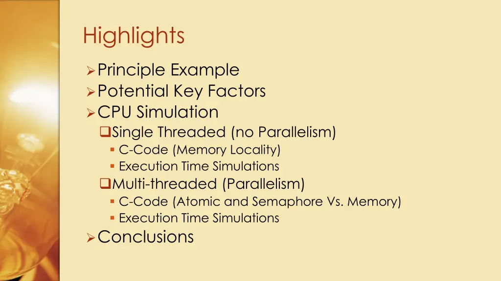 highlights