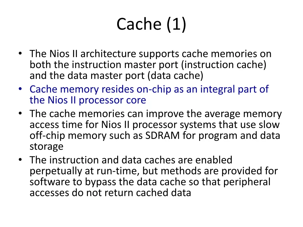 cache 1