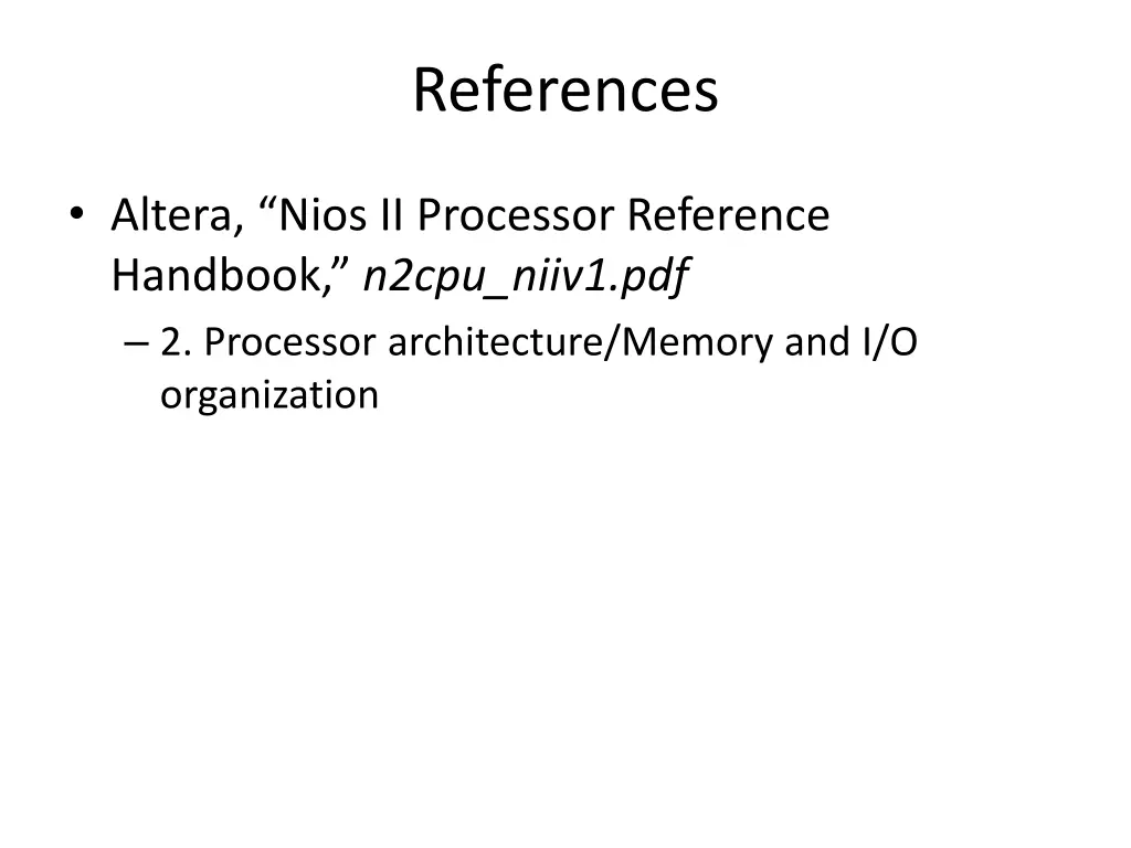 references