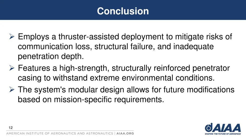 conclusion