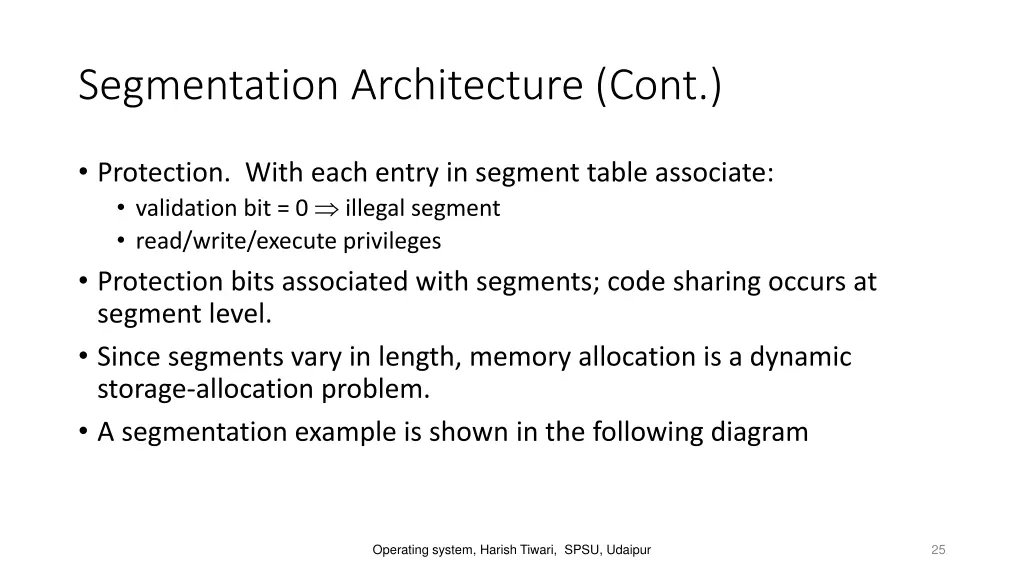 segmentation architecture cont 1