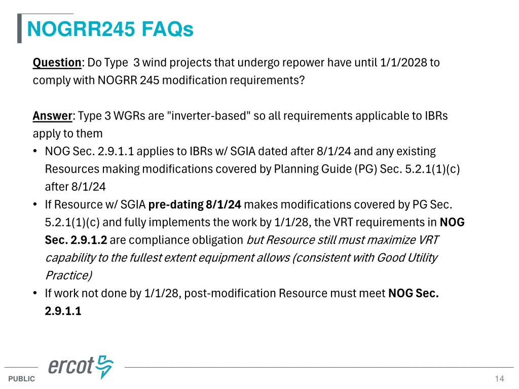 nogrr245 faqs 11