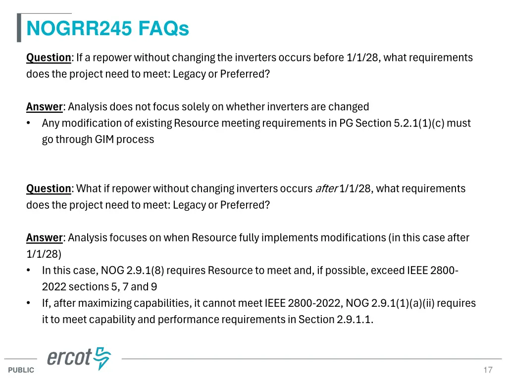 nogrr245 faqs 14