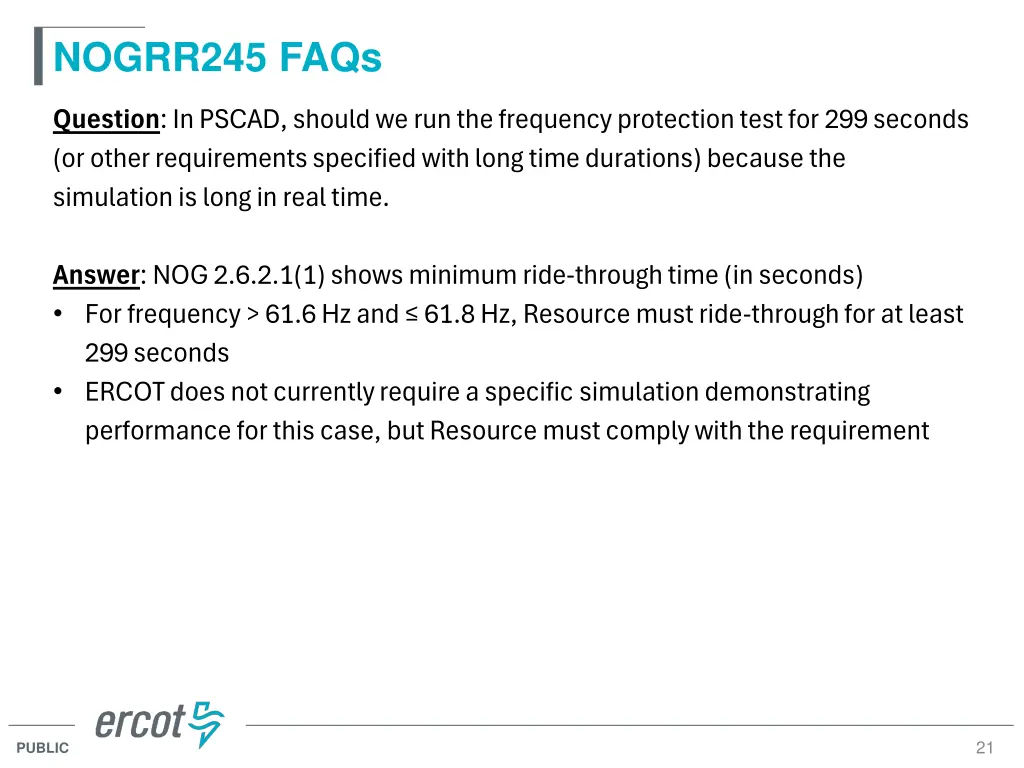 nogrr245 faqs 18