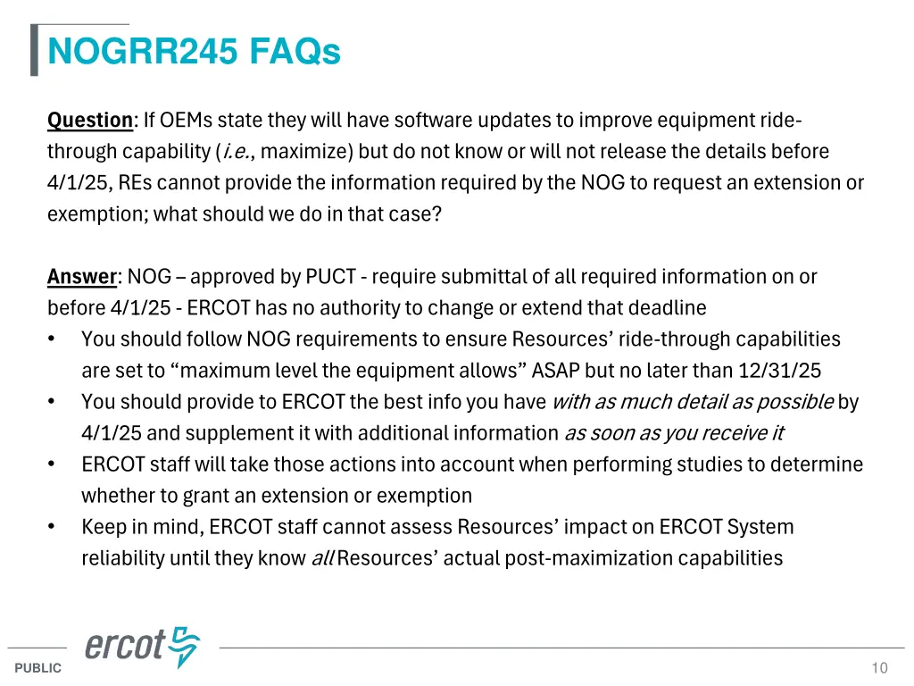 nogrr245 faqs 7