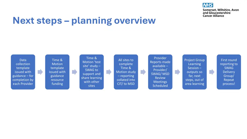 next steps planning overview