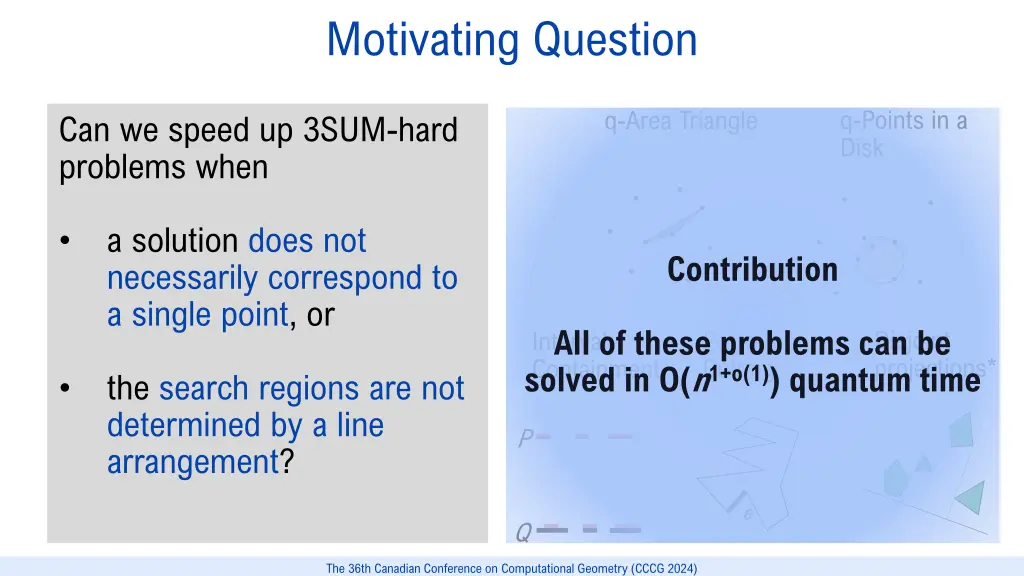 motivating question 1