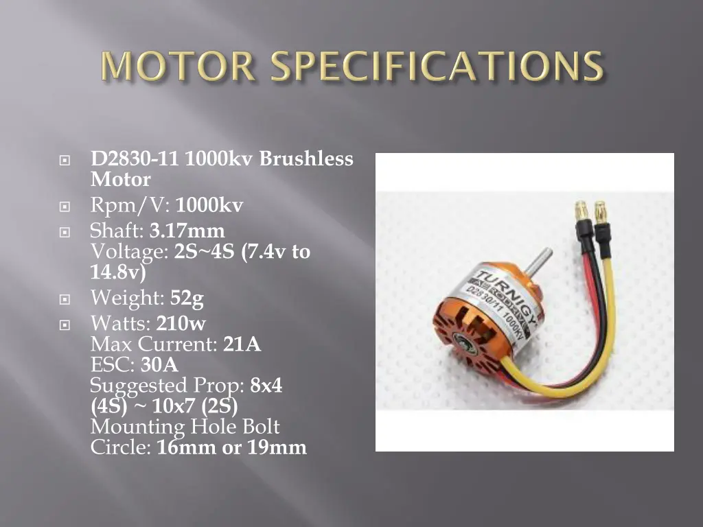 d2830 11 1000kv brushless motor rpm v 1000kv