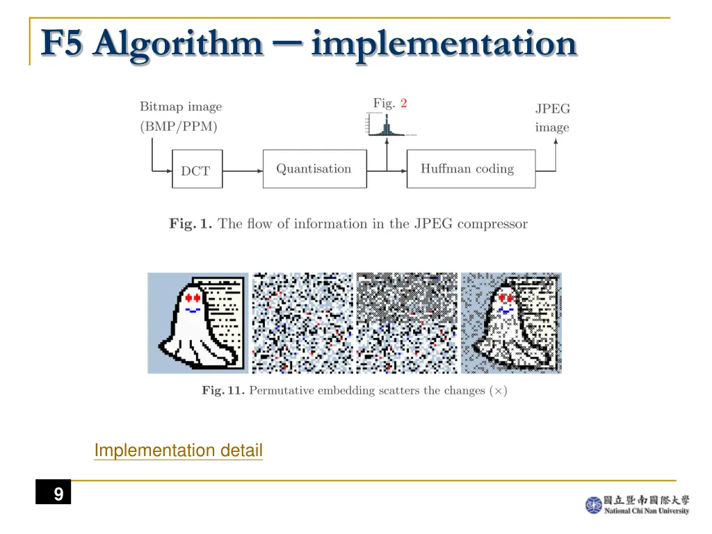 f5 algorithm implementation