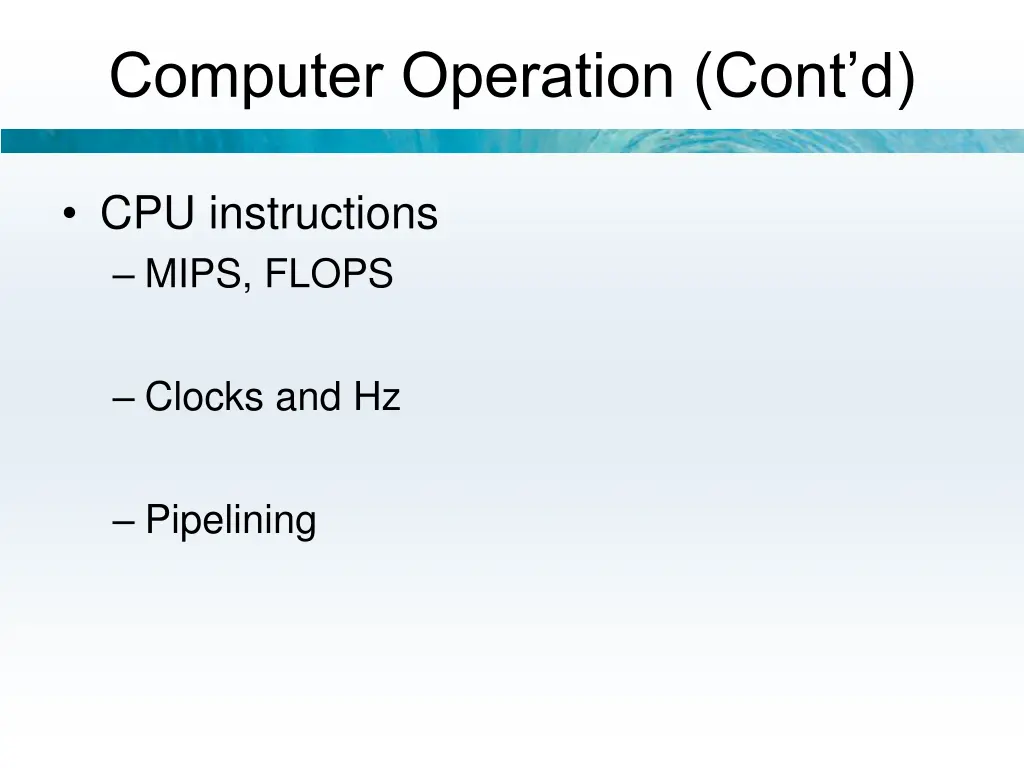 computer operation cont d 3