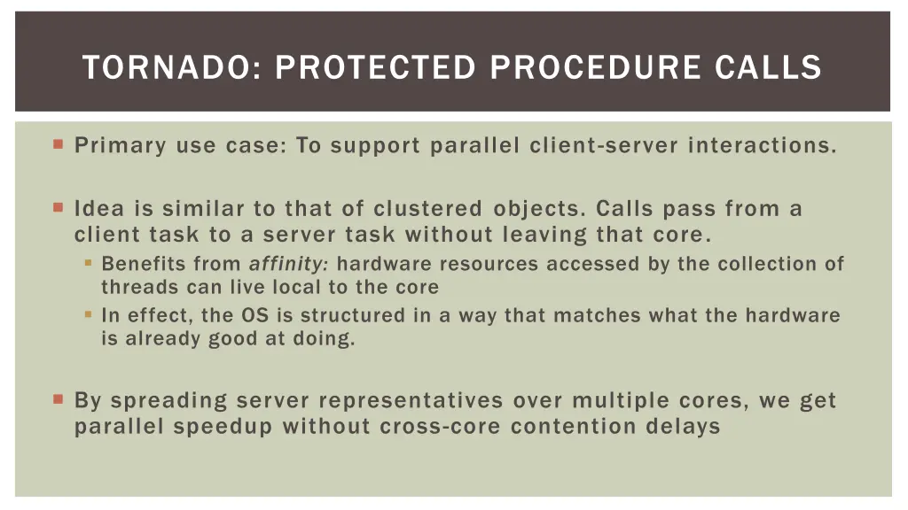 tornado protected procedure calls