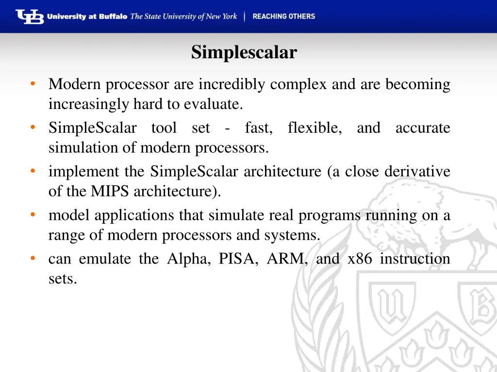 simplescalar