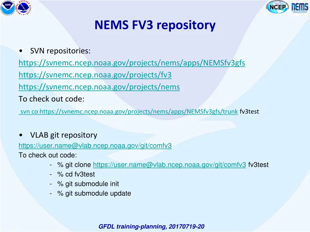 nems fv3 repository