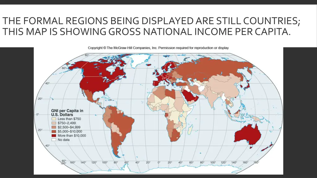 the formal regions being displayed are still