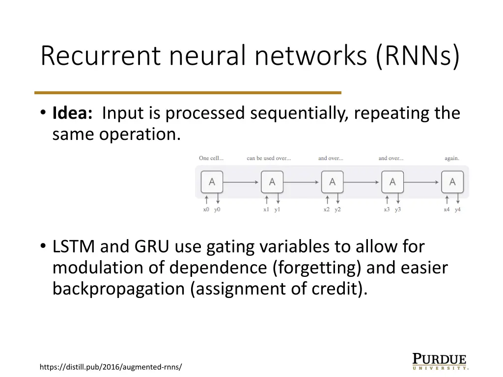 recurrent neural networks rnns