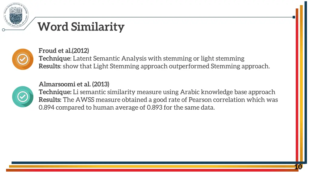 word similarity