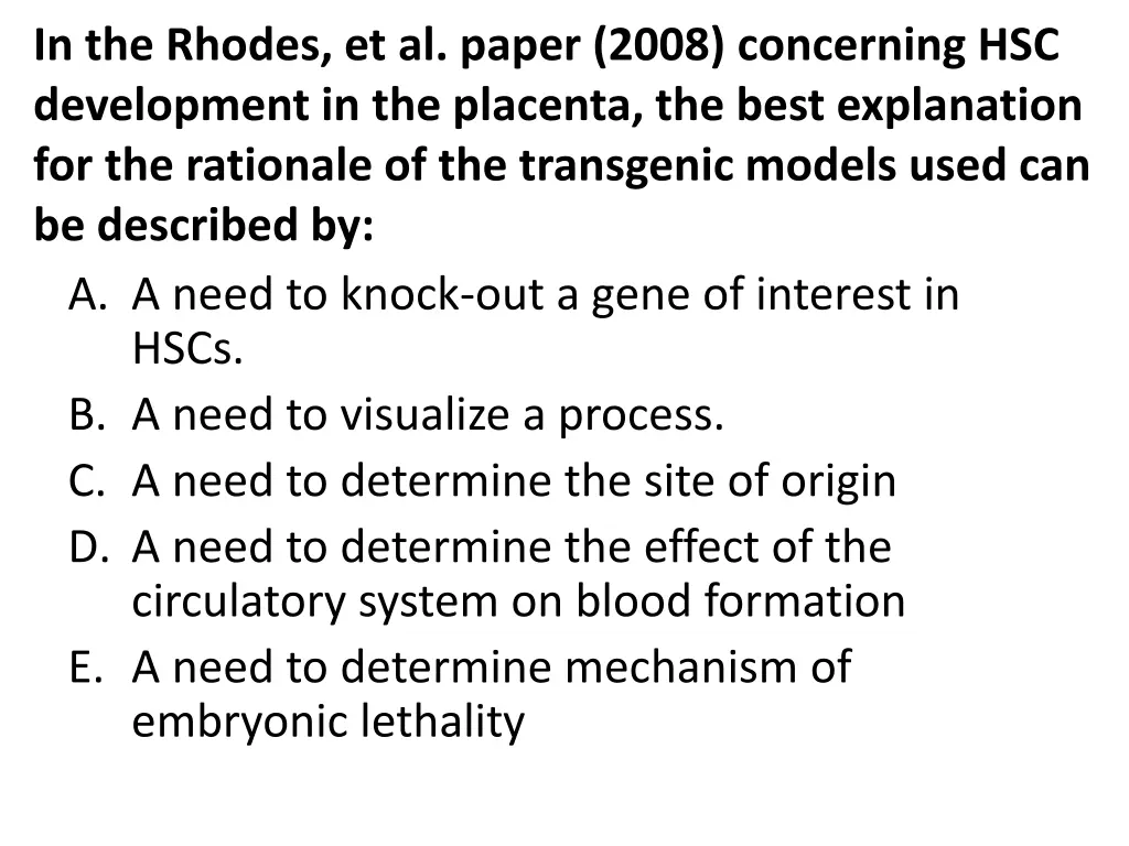 in the rhodes et al paper 2008 concerning