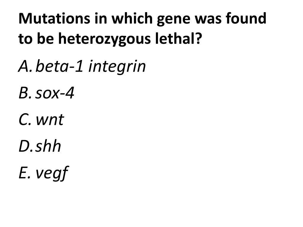 mutations in which gene was found