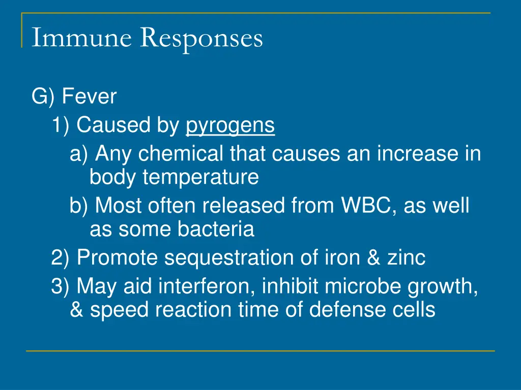 immune responses 10