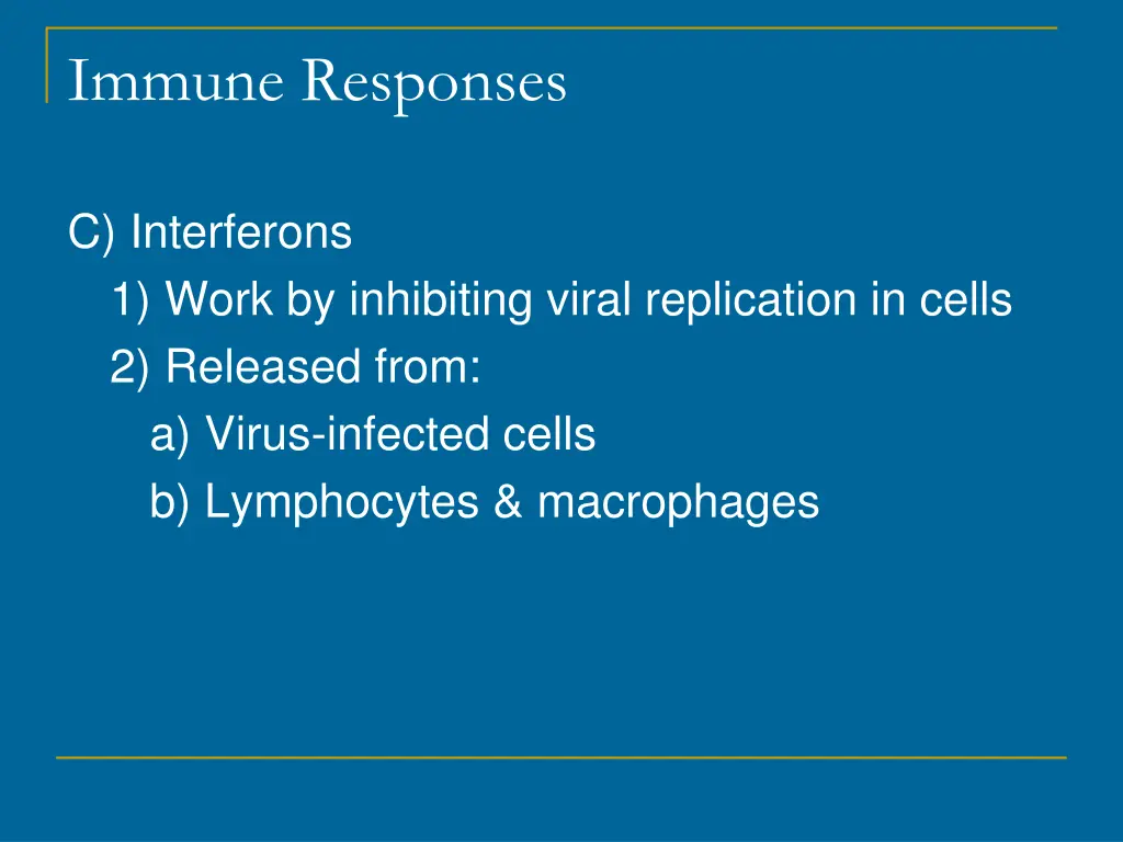immune responses 3