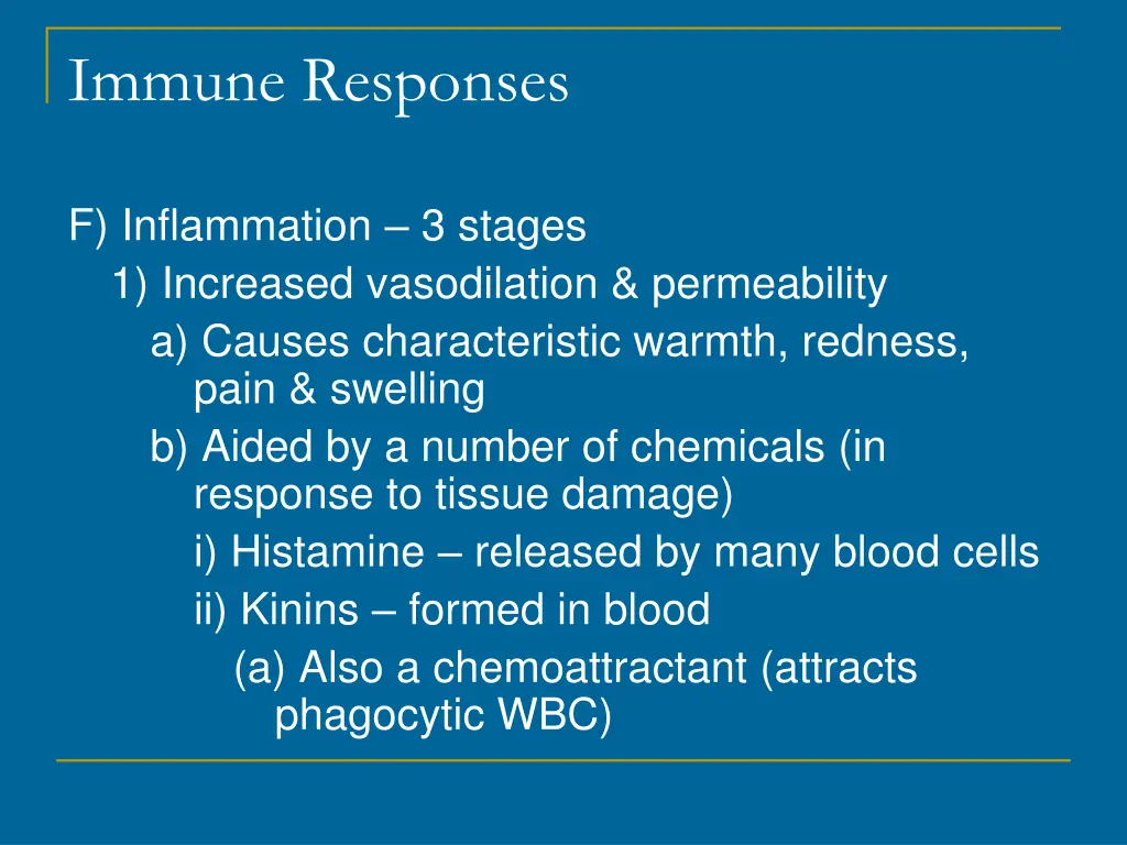 immune responses 8