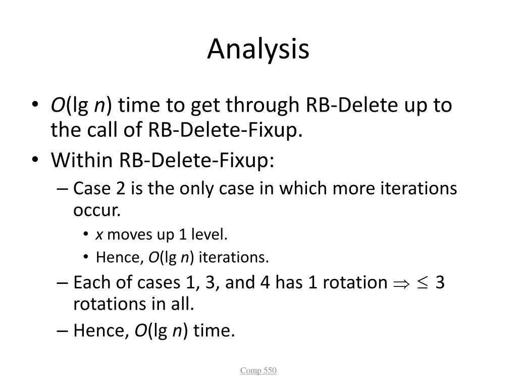 analysis