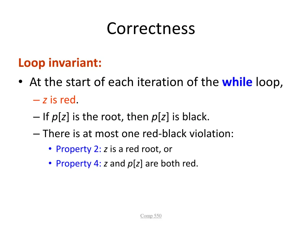 correctness