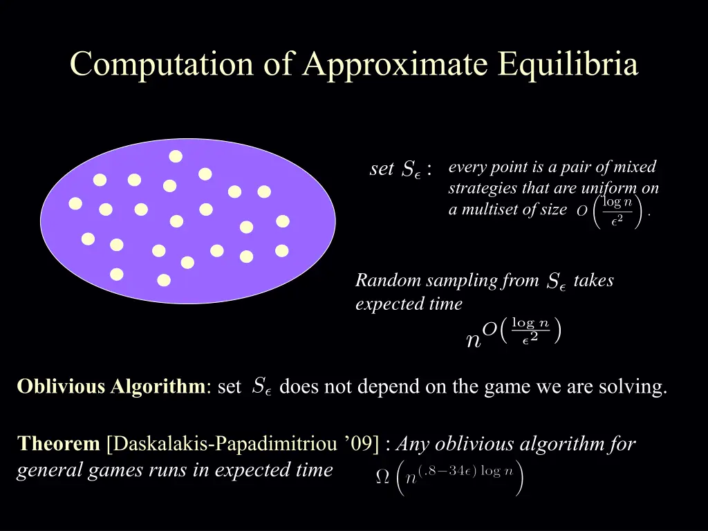 computation of approximate equilibria 2