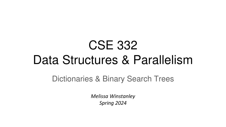 cse 332