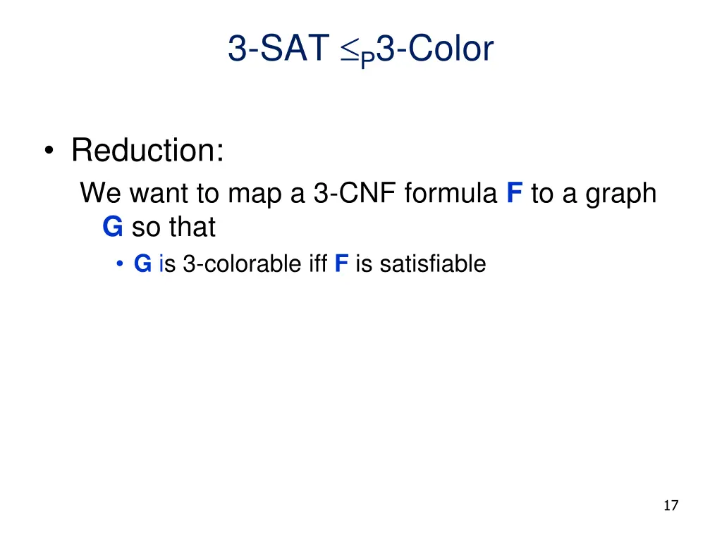 3 sat p 3 color