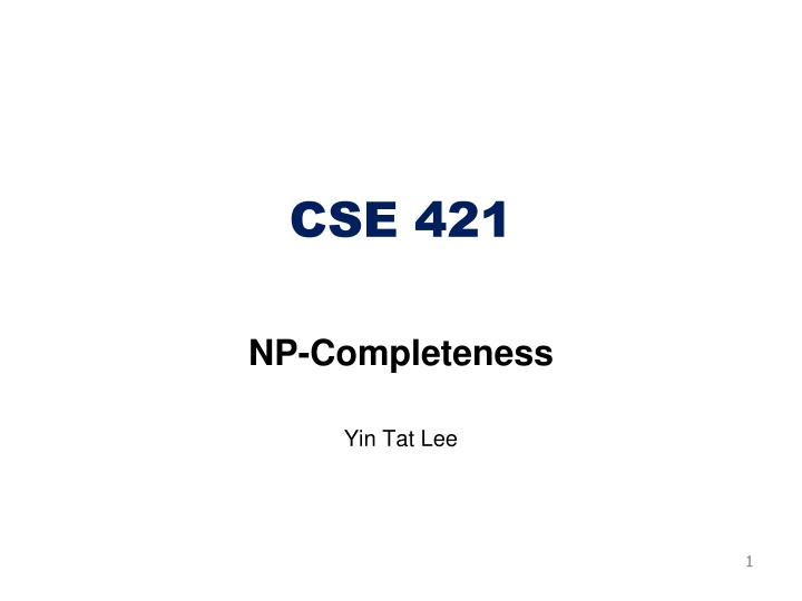 cse 421