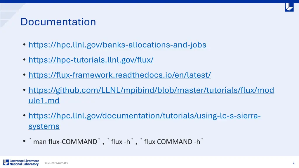 documentation