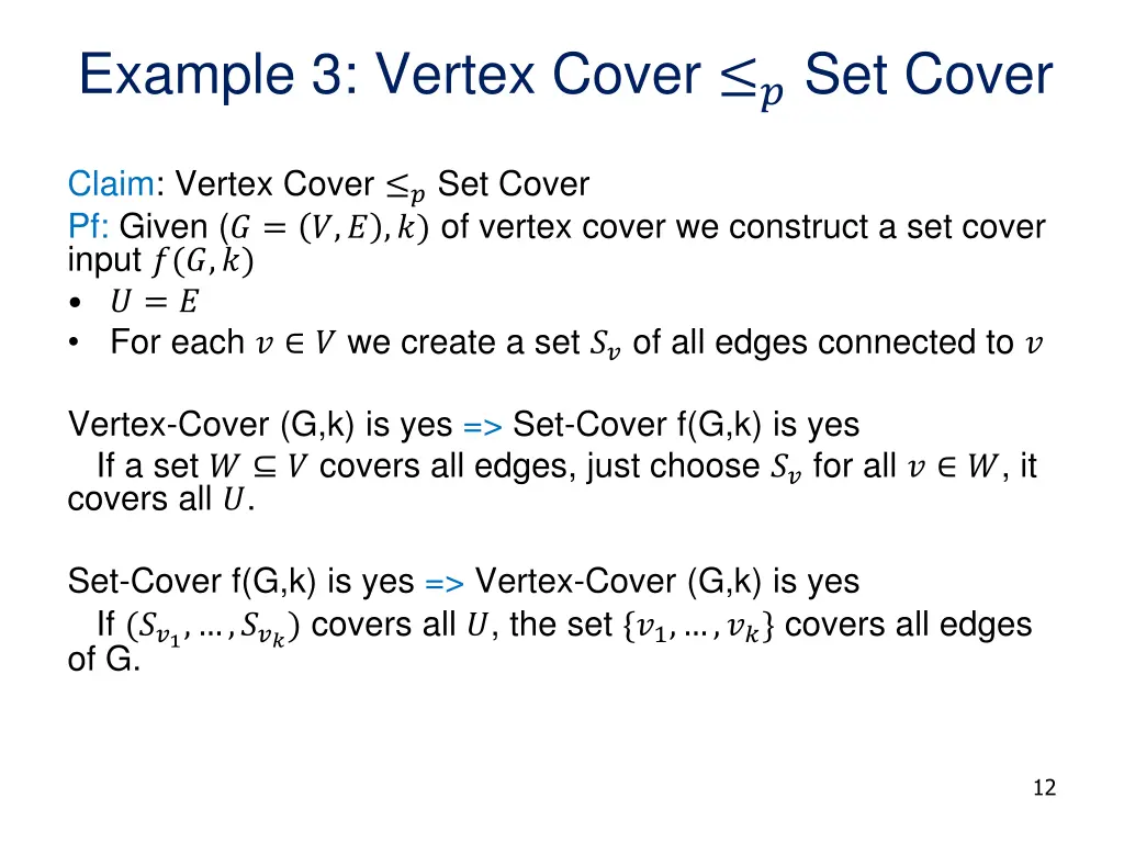 example 3 vertex cover set cover 1