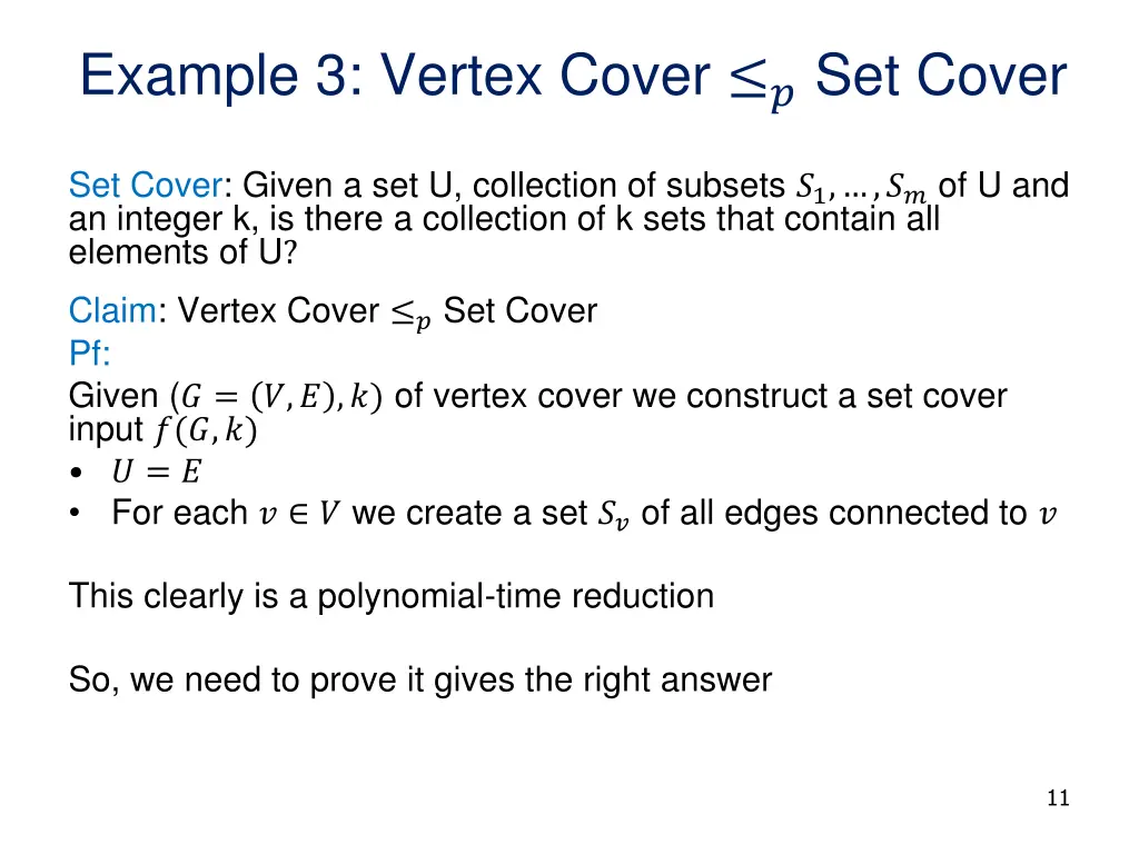 example 3 vertex cover set cover