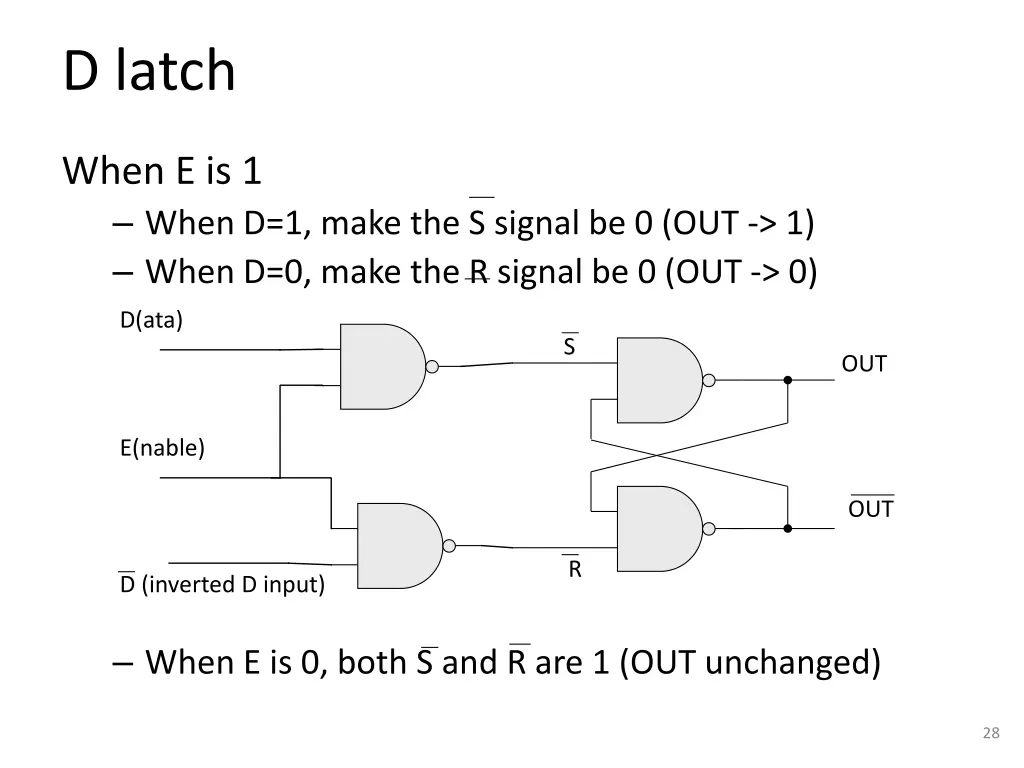 d latch