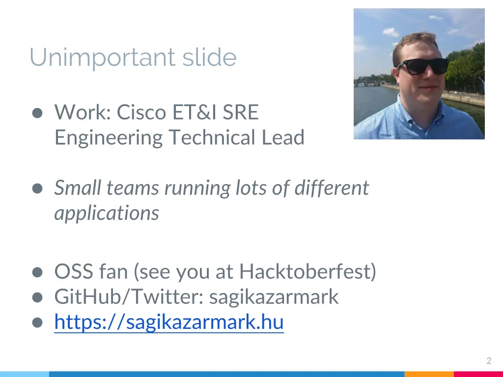 unimportant slide